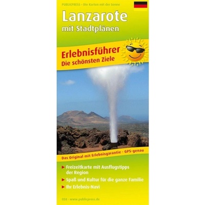 Lanzarote 1:80 000 / mapa s průvodcem