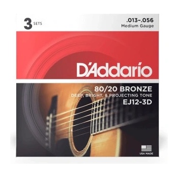 D'Addario EJ12-3D