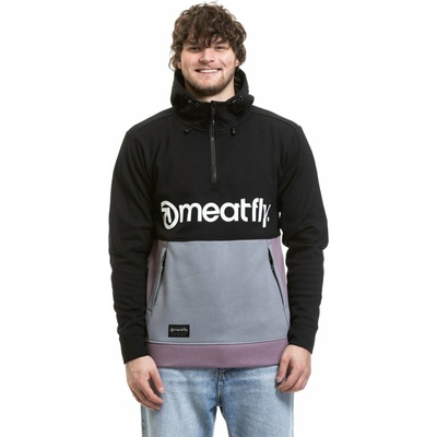 Meatfly mikina Tason Orchid / Gray | Šedá