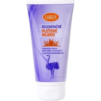 Camelus Body Care regeneračné mlieko s pštrosím olejom Aloe Vera, Vitamin E 150 ml