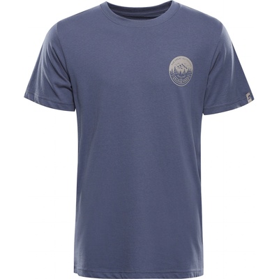 ALPINE PRO Мъжка тениска от органичен памук ALPINE PRO TERMES 3 винтидж индиго вариант pb ALPINE PRO | Siv | МЪЖЕ | XS