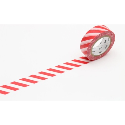 MT masking tape geometrická stripe red – Zboží Dáma