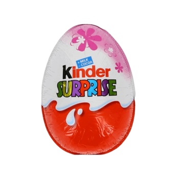Image 1 of Ferrero 12бр. ШОКОЛАДОВО ЯЙЦЕ kinder surprise МОМИЧЕ 20 Г