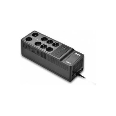 APC Back-UPS 500VA 8 schuko outlets 230V 1 USB charging port