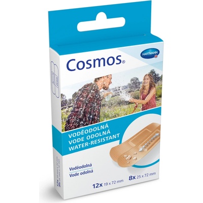 Hartmann Náplast Cosmos Voděodolná 2 velikosti 20 ks