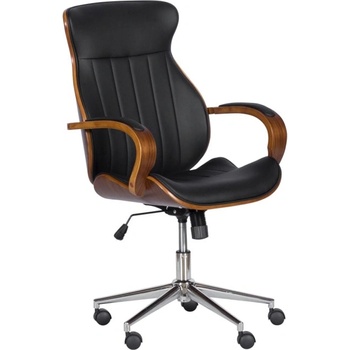 Image 1 of Bittel Президентски стол Carmen 6402, 130кг. макс тегло, еко кожа, хромирана база, tilt tension механизъм, газов амортисьор, коригиране височина, черен (3520059)