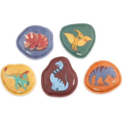 Sada ozdôb na batoh Ergobag Contour Kletties Set - Prehistory uni
