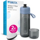 Brita Fill & Go Active 0,6l modrá + 2 ks filtru