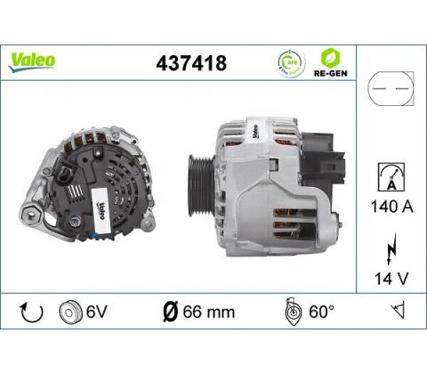 generátor VALEO 437418