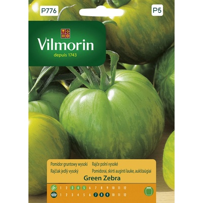 Rajče polní vysoké Green Zebra Vilmorin Premium 0,2 g