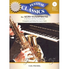 FESTIVAL CLASSICS + Audio Online altový saxofon + klavír PDF