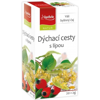 Apotheke NATUR Při nachlazení s lípou 20 x 2 g