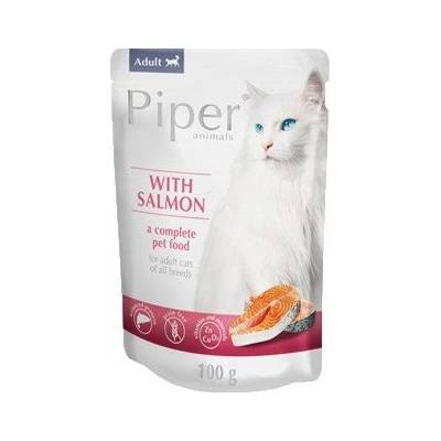 Dolina Noteci Пипер за котки със сьомга 100 г (пакетче)