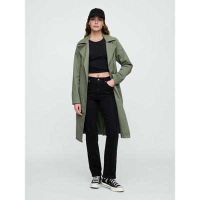 GAP Памучен тренчкот GAP GAP | Zelen | ЖЕНИ | M