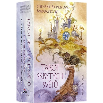 Tarot skrytých světů. Kniha a 78 karet - Barbara Moore, Stephanie Pui-Mun Law