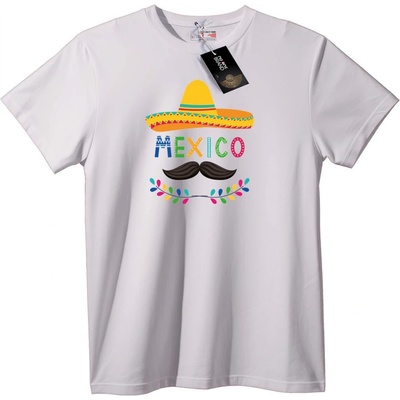 NOONEBRAND Тениска с Мексикански Сомбреро - 3XL, Black