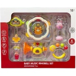 Raya Toys Бебешки комплект дрънкалки Raya Toys - Baby Music Ringbell Set, 6 бр (503126079)