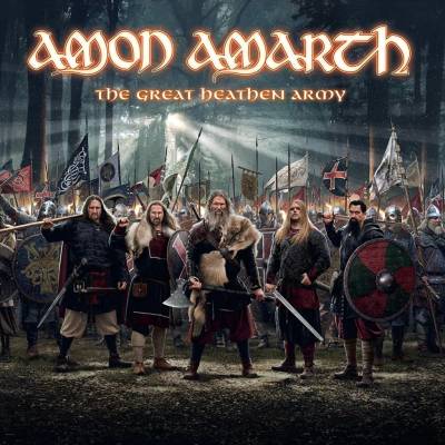 Amon Amarth: The Great Heathen Army - White Marbled LP