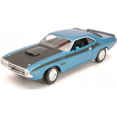 Welly Dodge Challenger T/A 1970 modrý 1:24