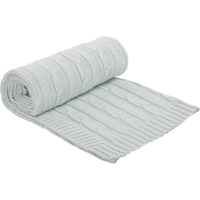 KikkaBoo Плетено памучно одеяло Mint (31103010038)