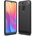 Forcell Противоударен Силиконов Калъф за Nokia 6.1 Plus, Forcell Carbon Case, Черен (5903396027543)