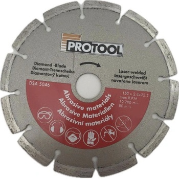 Protool Diamantový kotouč 150 mm 3592