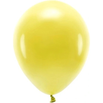 Party Deco ECO30P 084C 10 Eko pastelové balóny 30cm Žltá