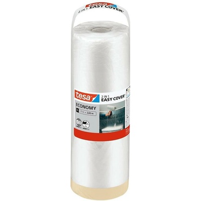 Tesa Easy Cover Universal Zakrývacia fólia s maskovacou páskou 1,4 x 25 m