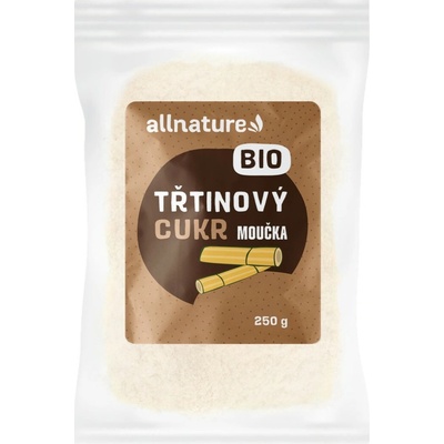 Allnature Bio Cukr třtinový moučka 250 g
