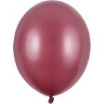 Party Deco Латексови Балони Металик, Бордо 30см (sb14m-082c)