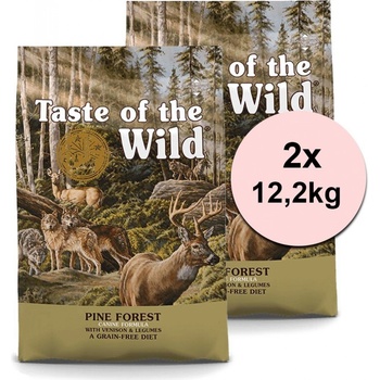 Taste of the Wild Pine Forest Canine 2 x 12,2 kg