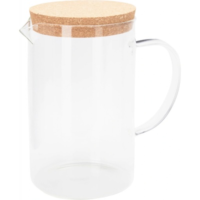 Excellent Houseware Skleněná karafa na vodu NATO, 1,4 l transparentní