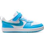 Nike Детски маратонки Nike Small Kid's Court Borough Low Sneakers - White / Energy / Football Blue - размер 34 (EU) (702-6316-0121)