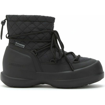 Moon boot Mezzaluna Quilted mid WP black