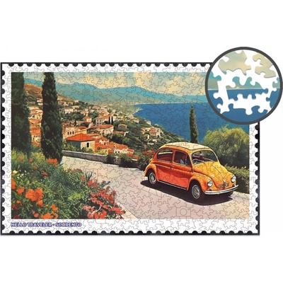 Milliwood Дървен пъзел Milliwood, Hello Traveler, 501 части - Соренто (XXL-Sorrento-5073)
