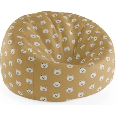 Sablio Sedací vak Cocoon Roztomilí medvídci - 75 x 45 x 35 cm