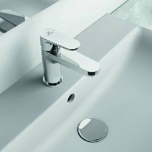 Ideal Standard Смесител за умивалник Ideal Standard Cerafine O H80, гланциран хром, без клапан (BC696AA)