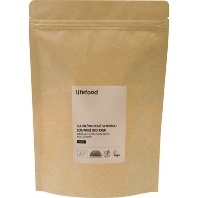 Lifefood Semínka slunečnicová RAW BIO 500 g