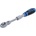 BGS technic Реверсивна тресчотка на база 1/4" , удължаваща се, с чупеща глава, 210 - 250 мм; BGS technic 25125