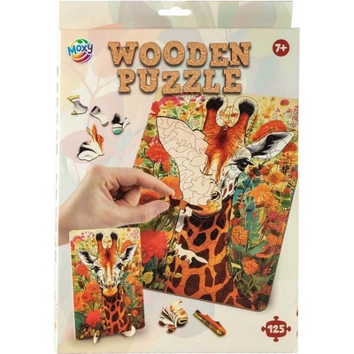MOXY Obrysové Žirafa 125 dielov