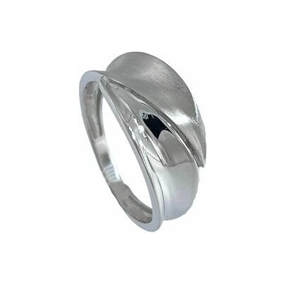 Infinitysilver Strieborný prsteň matný lesklý OR65153