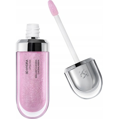 Kiko Milano Lesk na rty 3D Hydra béžový s třpytkami 6,50 ml