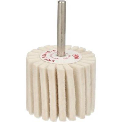 SKDS LKF50406 - Kotouč leštící pr. 50 x 40 mm upínací stopka pr. 6 mm, lamelový, filcový