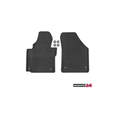 Geyer & Hosaja Гумени стелки Geyer - Hosaja съвместими с VW Caddy III 2 места (2004-2020)