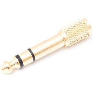 Sennheiser Адаптер Sennheiser - 549346, 3.5 mm/6.3 mm, златист (549346)