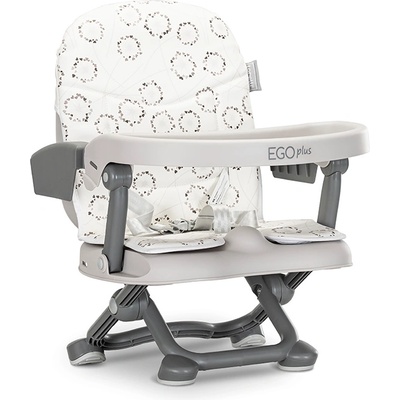 Lorelli СТОЛ ЗА ХРАНЕНЕ ego plus 2в1 white fluff ЕКО КОЖА (10100502323)