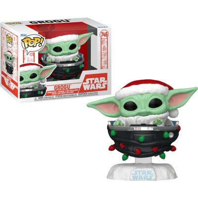 Funko Pop! 746 Star Wars The Mandalorian Holiday Grogu