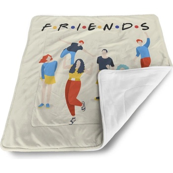 Sablio Detská deka pre bábätko Seriál přátelé FRIENDS Postavy