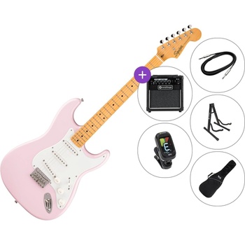 Squier Classic Vibe '50s Stratocaster HT MN SET 2 Shell Pink Електрическа китара