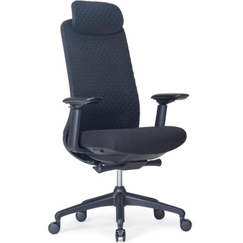 RFG Ергономичен стол RFG Style HB, дамаска, до 130 kg, черен (4010200452)